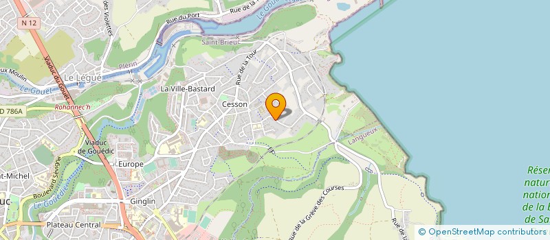 localisation de l'entreprise MONSIEUR GABRIEL LASSALE à SAINT-BRIEUC