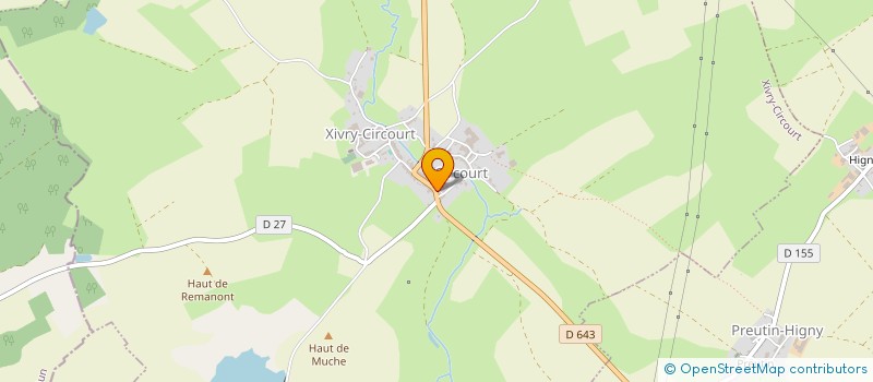 localisation de l'entreprise MONSIEUR GABRIEL LAUNOY  XIVRY-CIRCOURT