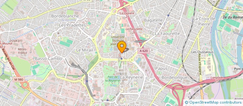 localisation de l'entreprise MONSIEUR GABRIEL LAURENT à TOULOUSE