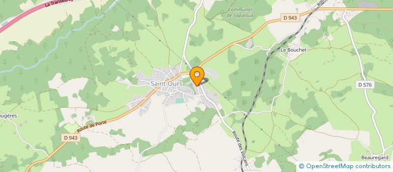 localisation de l'entreprise MONSIEUR GABRIEL LE BEGUE DE GERMINY  PONTGIBAUD