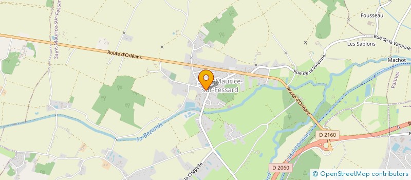 localisation de l'entreprise MONSIEUR GABRIEL LE CORRE à SAINT-MAURICE-SUR-FESSARD