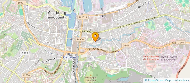 localisation de l'entreprise MONSIEUR GABRIEL LE MOEL  CHERBOURG-EN-COTENTIN