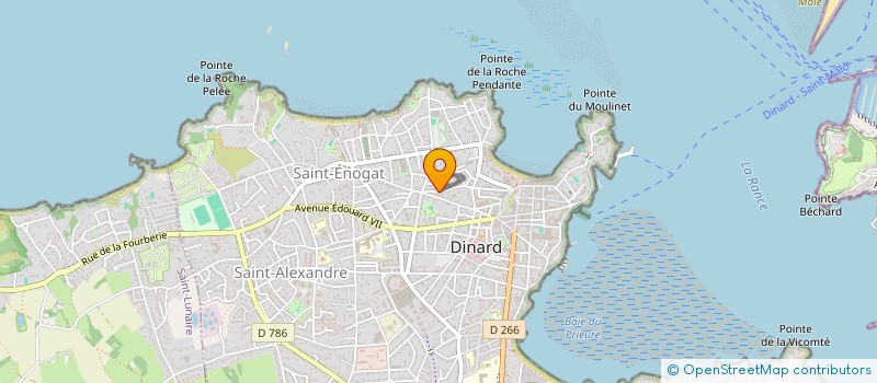 localisation de l'entreprise MONSIEUR GABRIEL LE NY  DINARD