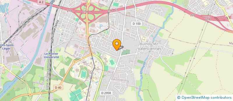 localisation de l'entreprise MONSIEUR GABRIEL LECOMPTE  AULNOY-LEZ-VALENCIENNES