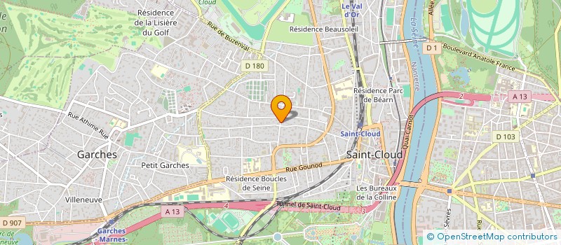 localisation de l'entreprise MONSIEUR GABRIEL LEMAIRE-SICRE à SAINT-CLOUD