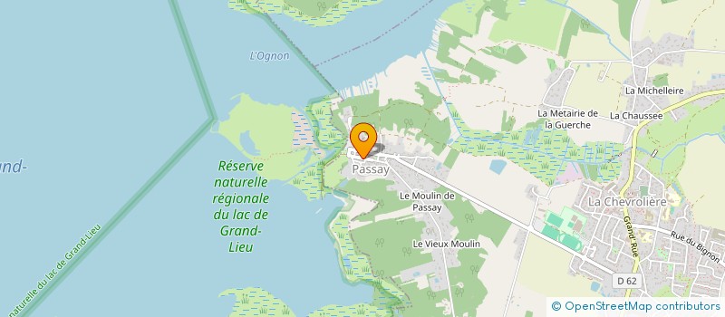 localisation de l'entreprise MONSIEUR GABRIEL LEMERLE  LA CHEVROLIERE