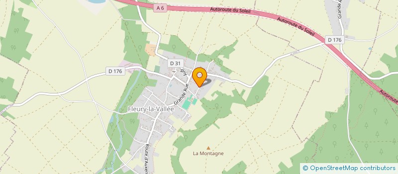 localisation de l'entreprise MONSIEUR GABRIEL LEMOULE  FLEURY-LA-VALLEE