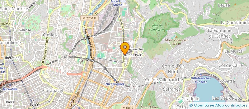 localisation de l'entreprise MONSIEUR GABRIEL LEONARDO GOMEZ RIVERA  NICE