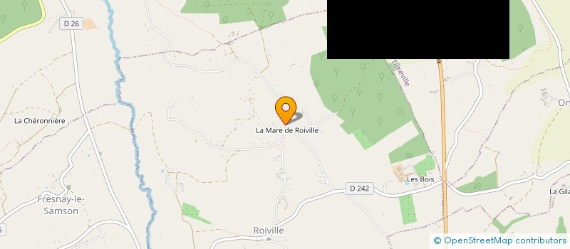localisation de l'entreprise MONSIEUR GABRIEL LEPY à ROIVILLE