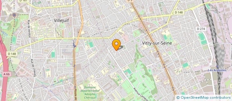 localisation de l'entreprise MONSIEUR GABRIEL LOINGER à VITRY-SUR-SEINE
