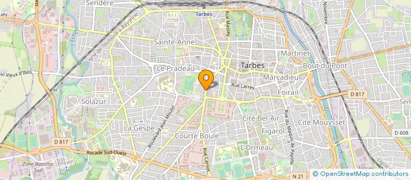 localisation de l'entreprise MONSIEUR GABRIEL LOPES à TARBES