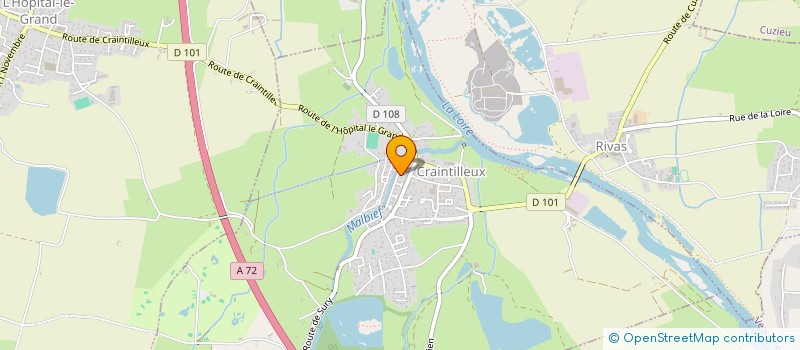 localisation de l'entreprise MONSIEUR GABRIEL LOPES  CRAINTILLEUX