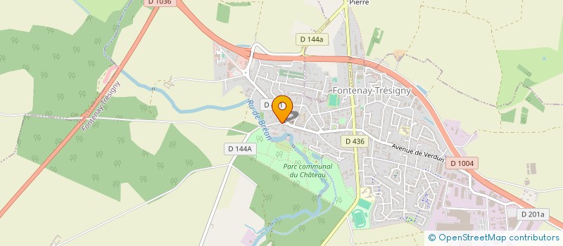 localisation de l'entreprise MONSIEUR GABRIEL LOUET  FONTENAY-TRESIGNY