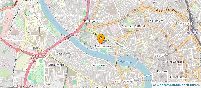 localisation de l'entreprise MONSIEUR GABRIEL LOZE à TOULOUSE