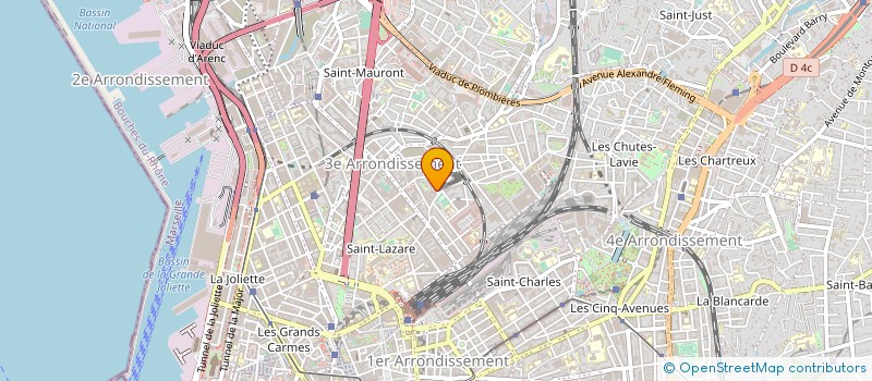 localisation de l'entreprise MONSIEUR GABRIEL LUC à MARSEILLE