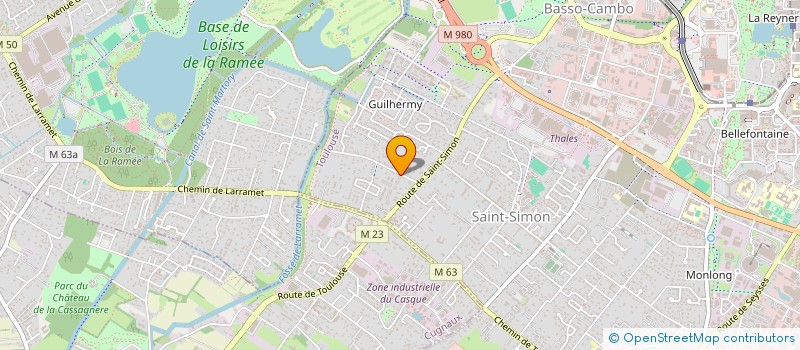 localisation de l'entreprise MONSIEUR GABRIEL LUQUE à TOULOUSE