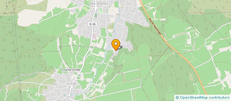 localisation de l'entreprise MONSIEUR GABRIEL MABY  TAVEL