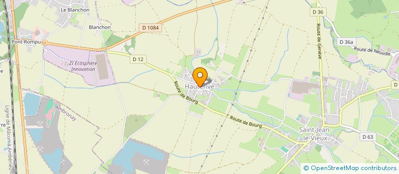 localisation de l'entreprise MONSIEUR GABRIEL MAILLET  SAINT-JEAN-LE-VIEUX