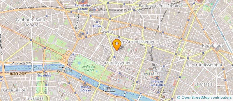 localisation de l'entreprise MONSIEUR GABRIEL MAILLOLS  PARIS