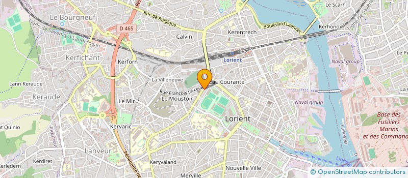 localisation de l'entreprise MONSIEUR GABRIEL MAIRE à LORIENT