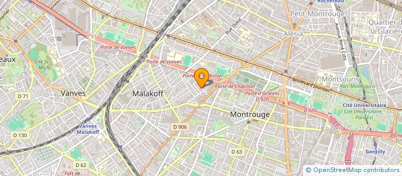 localisation de l'entreprise MONSIEUR GABRIEL MAKASDJIAN ZAKHTERIAN à MALAKOFF