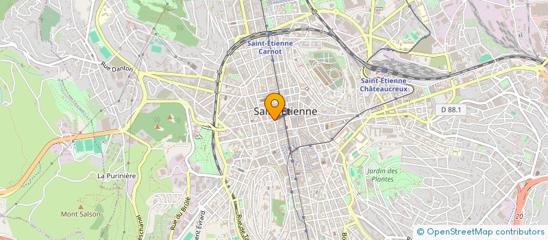 localisation de l'entreprise MONSIEUR GABRIEL MALLET à SAINT-ETIENNE