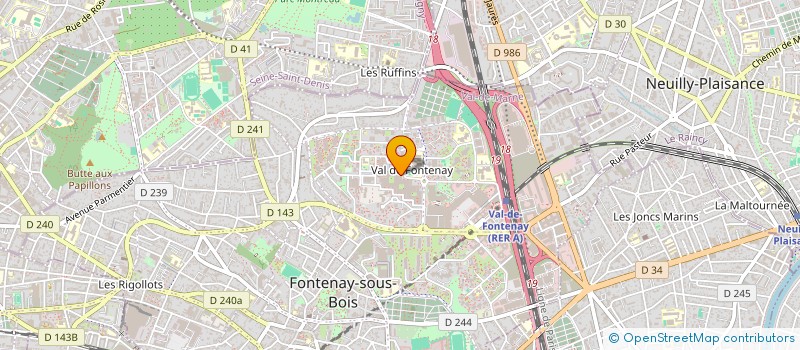 localisation de l'entreprise MONSIEUR GABRIEL MAMERI à FONTENAY-SOUS-BOIS