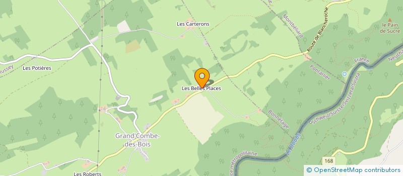 localisation de l'entreprise MONSIEUR GABRIEL MAMET à GRAND'COMBE-DES-BOIS