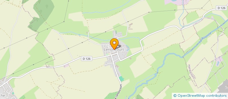 localisation de l'entreprise MONSIEUR GABRIEL MANET  LENONCOURT