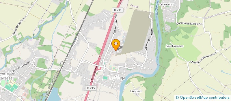 localisation de l'entreprise MONSIEUR GABRIEL MARAVELA  LE FAUGA