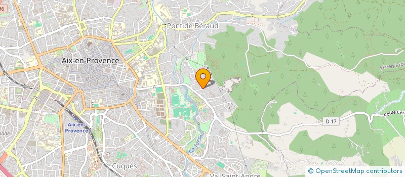 localisation de l'entreprise MONSIEUR GABRIEL MARBACH  AIX-EN-PROVENCE