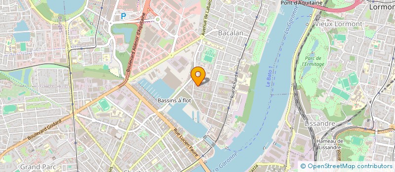 localisation de l'entreprise MONSIEUR GABRIEL MARCHAND  BORDEAUX