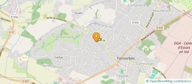 localisation de l'entreprise MONSIEUR GABRIEL MARCO TOSCANO à FONSORBES
