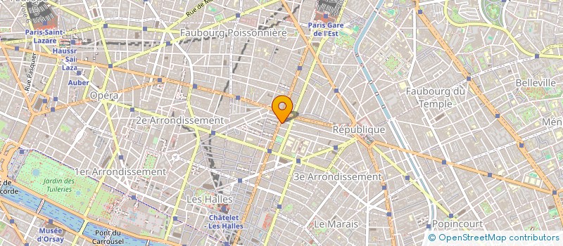 localisation de l'entreprise MONSIEUR GABRIEL MARELLI  PARIS