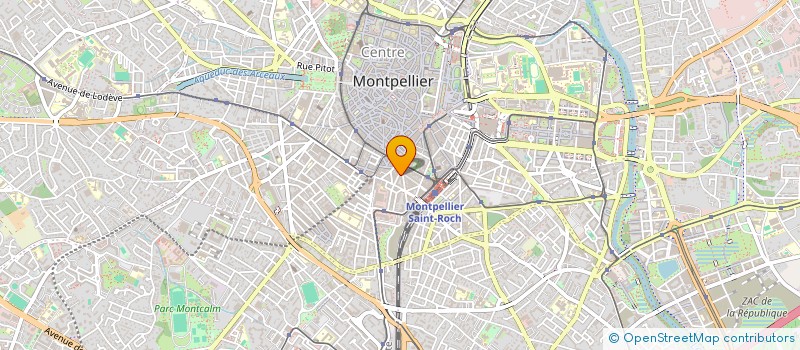localisation de l'entreprise MONSIEUR GABRIEL MARIE à MONTPELLIER