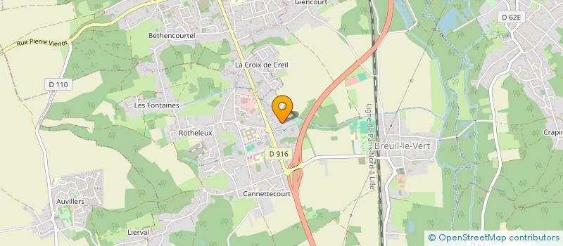 localisation de l'entreprise MONSIEUR GABRIEL MARKARIAN  BREUIL-LE-VERT