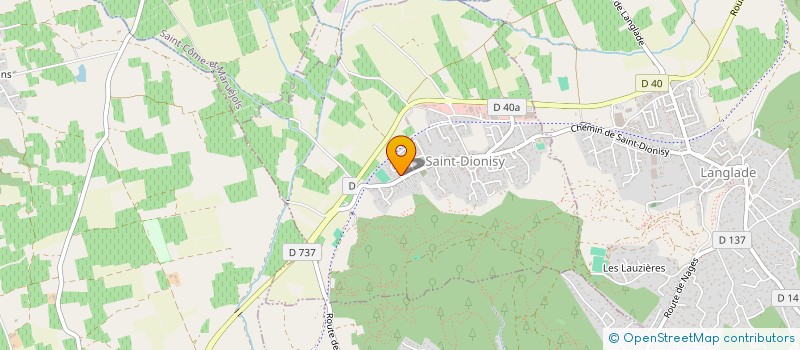 localisation de l'entreprise MONSIEUR GABRIEL MARRERO  SAINT-DIONISY