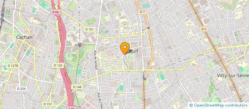localisation de l'entreprise MONSIEUR GABRIEL MARTIN à VILLEJUIF