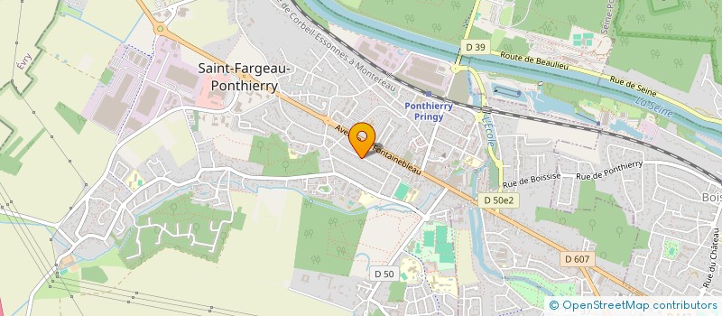 localisation de l'entreprise MONSIEUR GABRIEL MARTINS  SAINT-FARGEAU-PONTHIERRY