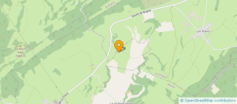 localisation de l'entreprise MONSIEUR GABRIEL MATHEZ  SAINT GORGON MAIN