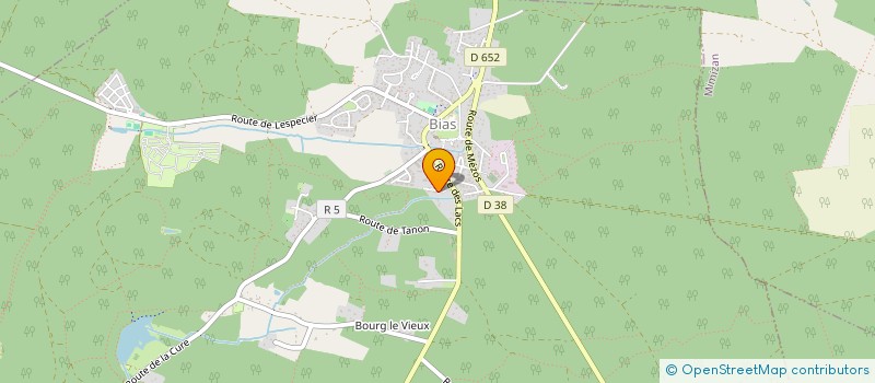 localisation de l'entreprise MONSIEUR GABRIEL MAUBOURGUET  UZA