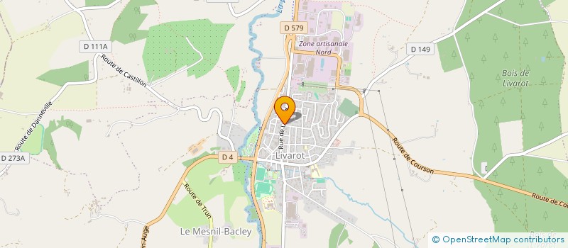 localisation de l'entreprise MONSIEUR GABRIEL MENAGER  LIVAROT-PAYS-D'AUGE