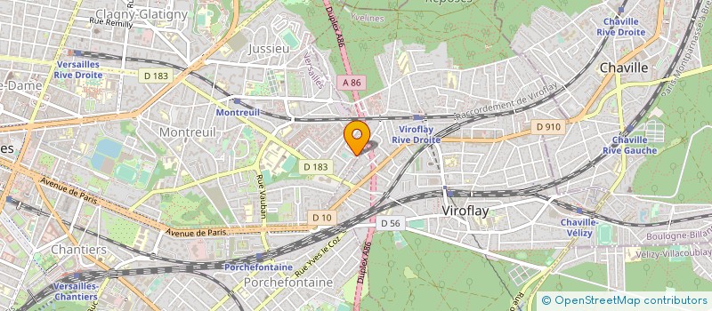 localisation de l'entreprise MONSIEUR GABRIEL MENDES à VERSAILLES