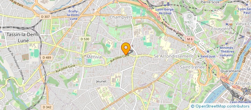 localisation de l'entreprise MONSIEUR GABRIEL MIDY à LYON
