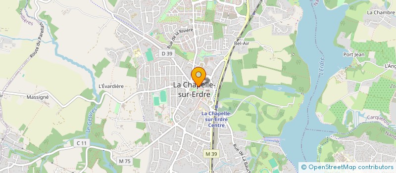 localisation de l'entreprise MONSIEUR GABRIEL MIHALACHE à LA CHAPELLE-SUR-ERDRE