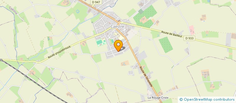 localisation de l'entreprise MONSIEUR GABRIEL MILLE  CAESTRE