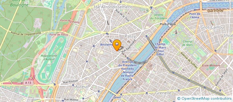 localisation de l'entreprise MONSIEUR GABRIEL MONNOT  PARIS