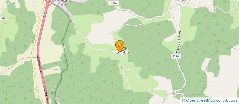 localisation de l'entreprise MONSIEUR GABRIEL MOUGEOT  LA TIEULE