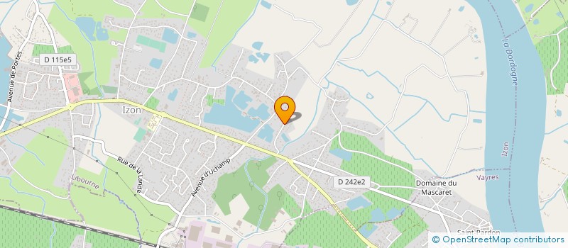 localisation de l'entreprise MONSIEUR GABRIEL MUNOZ  IZON