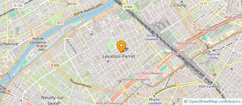 localisation de l'entreprise MONSIEUR GABRIEL MURAT à LEVALLOIS PERRET